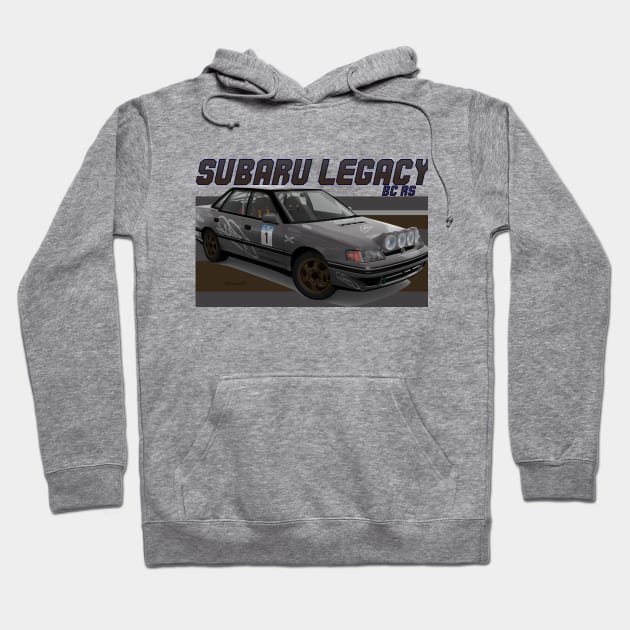 Subaru Legacy BC RS Hoodie by PjesusArt